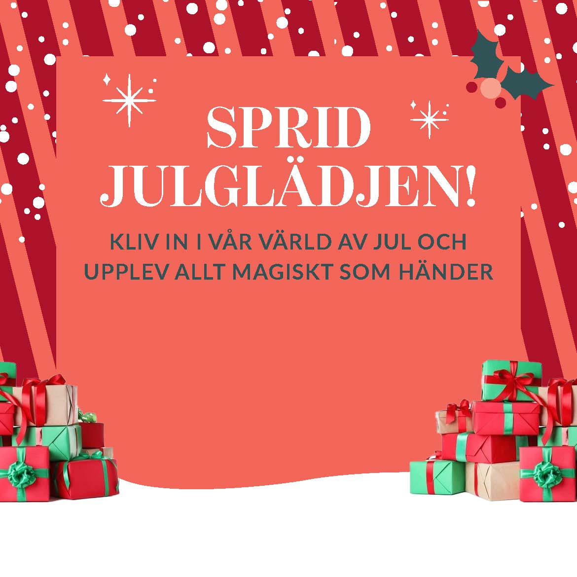 Kungsmässan Här hittar du julens magiska program!