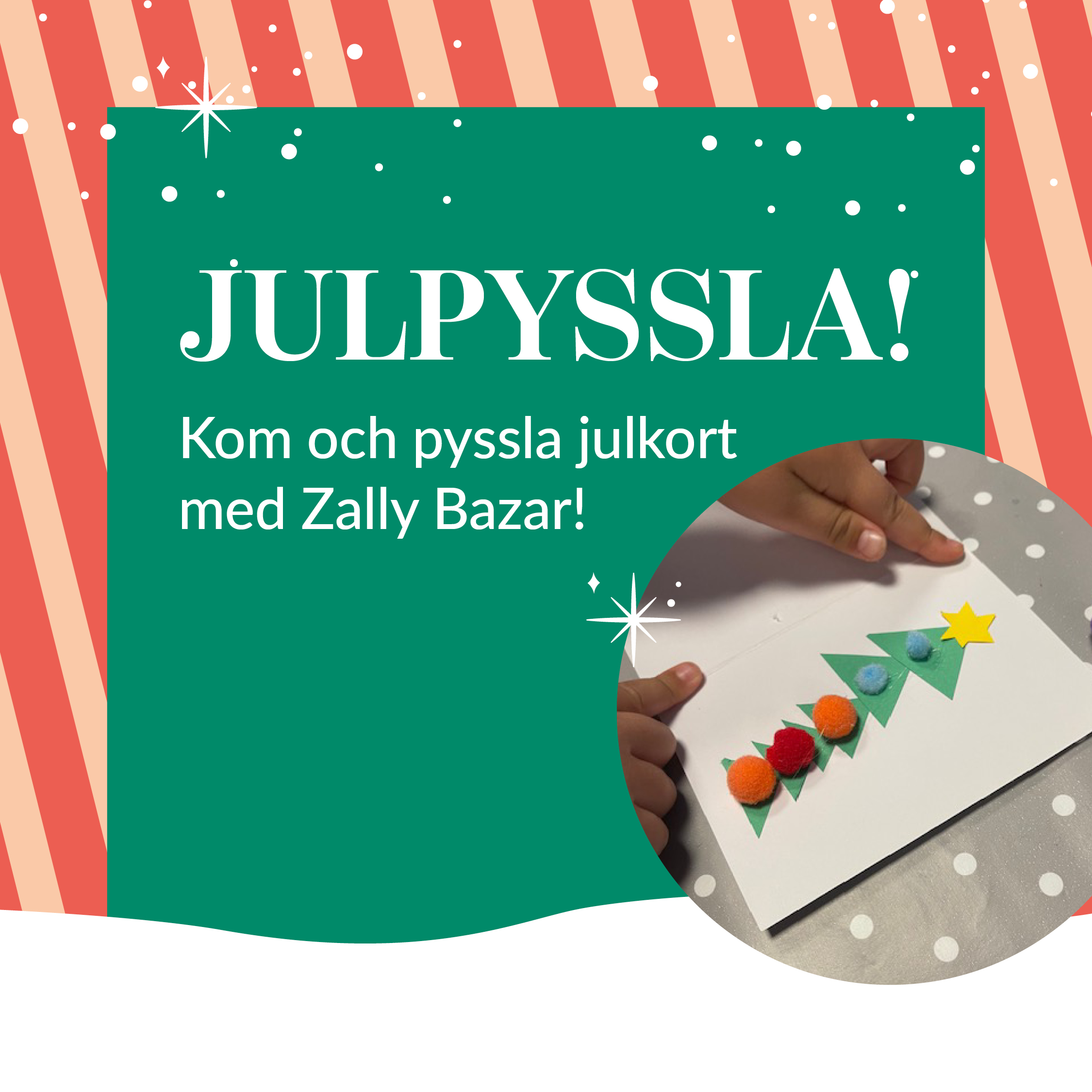 Kungsmässan Julpyssel med Zally Bazar 1/12