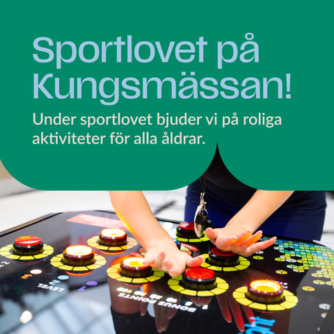 Kungsmässan Sportlov på Kungsmässan