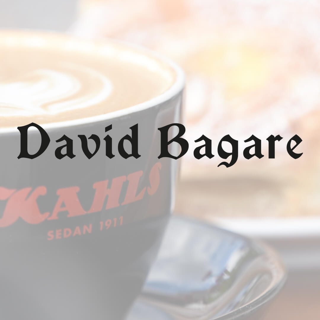 David Bagare till Kungsmässan